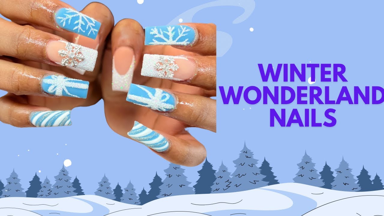 winter-wonderland-nail-art-watch-me-work-tutorial-youtube