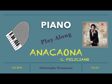 Piano Play Along  Anacaona 160 BPM
