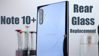Samsung Galaxy Note10+: Easy Rear Back Glass Replacement