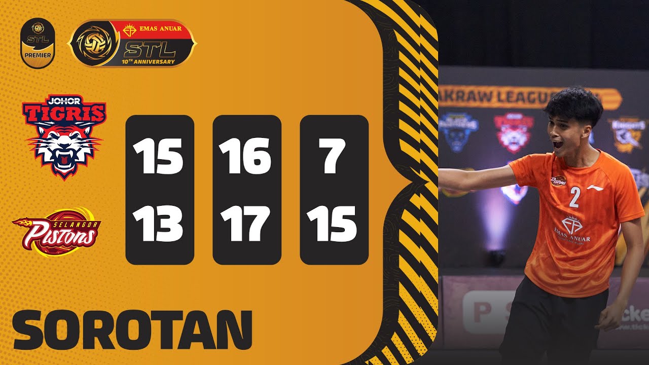 Sorotan Perlawanan: Johor Tigris 1-2 Selangor Pistons | GP Perak | EMAS ANUAR STL 2024