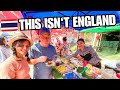 British dads first time at a rural thailand market 