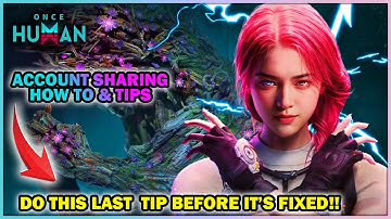 How to SHARE Items Between Characters + FAST Leveling in Eternal Dreams! Once Human Tips