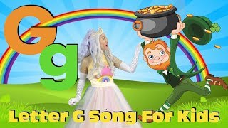 Letter G Song | ABC song | Letters For Toddlers | St Patrick's Day | Learn Phonics | Preschool