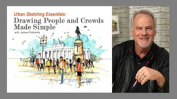 Urban Sketching Essentials:  Drawing People and Crowds Made Simple (Introduction)