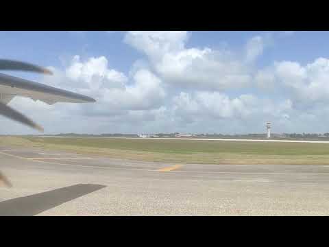 Caribbean Airlines ATR72 - Port of Spain to Tobago A.N.R Robinson