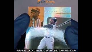 SNC GRADING: 2001 UPPER DECK SPX KEN GRIFFEY JR. #F4 FOUNDATIONS (1768785921287)