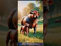 Brave Cow Saves Her Calf from Deadly Crocodile Attack 🐄🐊 | Emotional AI Story #emotional #shorts