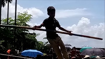 Amazing 6 Years Boy Balancing Himself On Hanging Rope l Together