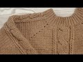 How to make crochet pullover ( jersi)for boys part 3کروشیا سے جرسی بنانے کا طریقہ