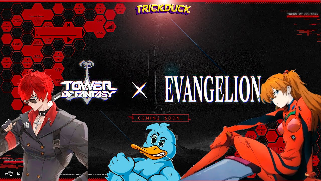 Tower of Fantasy + EVANGELION = True in 2024! - TGG