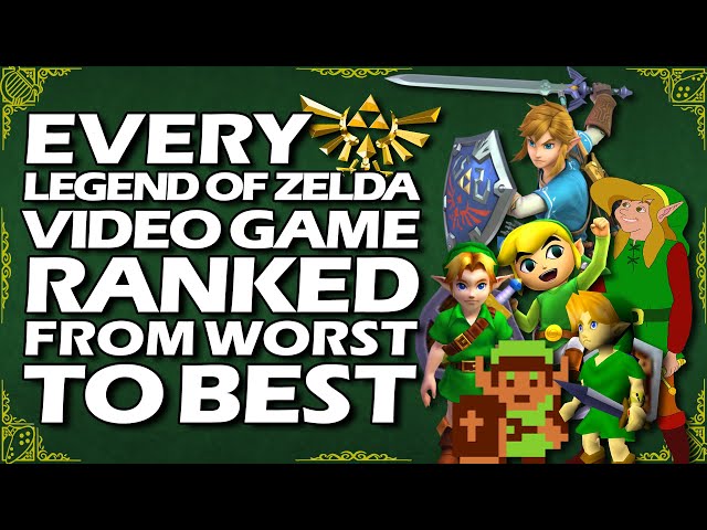 Every The Legend of Zelda Nintendo game ranked, according to