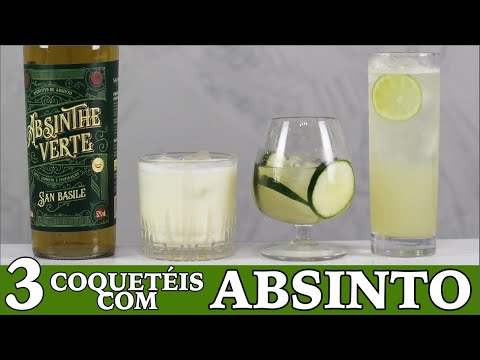 Vídeo: Receitas De Coquetéis De Absinto