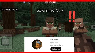 Random Villager's Name Addons For MCPE Bedrock Editions | by @abcdavk screenshot 2