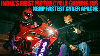 India's first motorcycle gaming rig : #xBhpFastestCyberApache screenshot 5