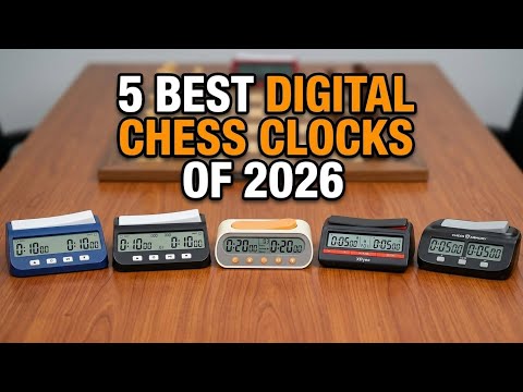 ✅ 5 Best Digital Chess Clocks of 2026: Top Tournament & Blitz Timers Reviewed!
