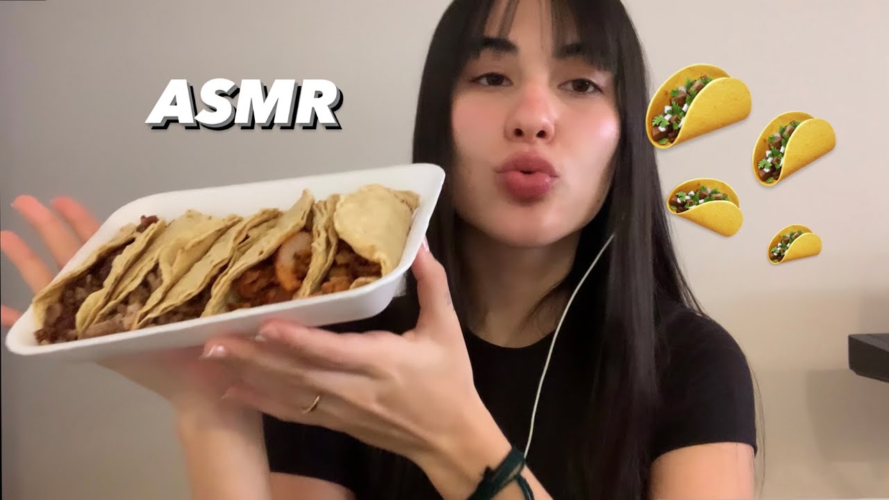 MUCHACHITA ENCHILADA POR COMER TAQUITOS | ASMR ⊹ ࣪ ˖
