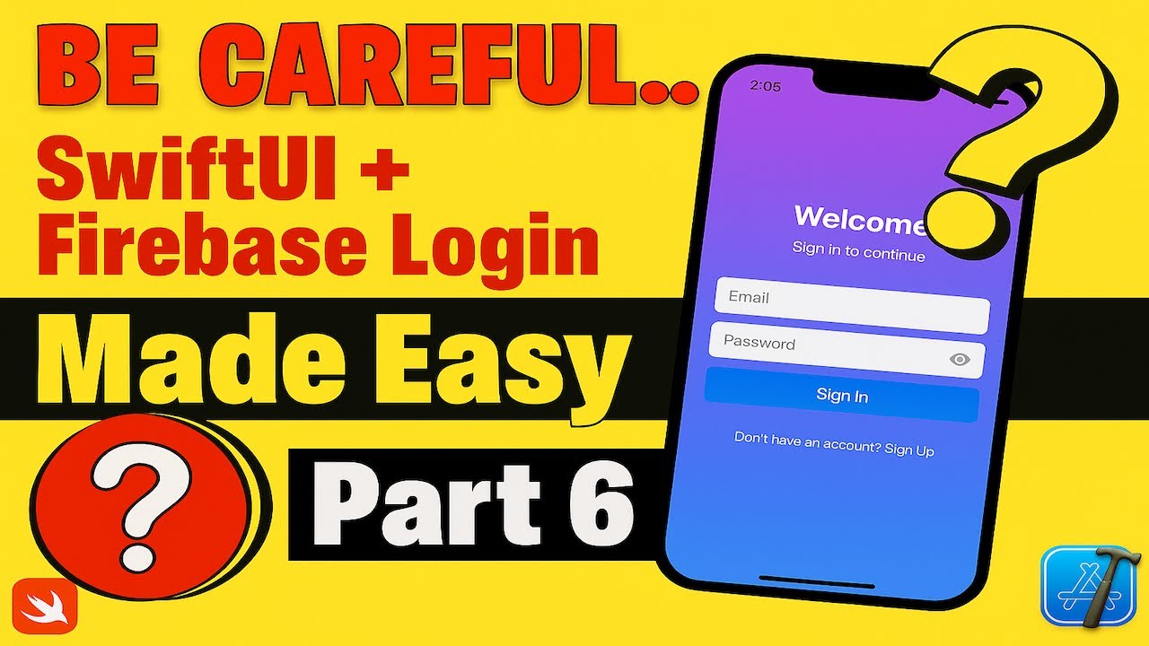 How to Build Firebase Login & Sign-Up in SwiftUI (Async/Await Tutorial ...