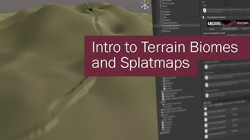 Intro to Terrain Biomes and Splatmaps