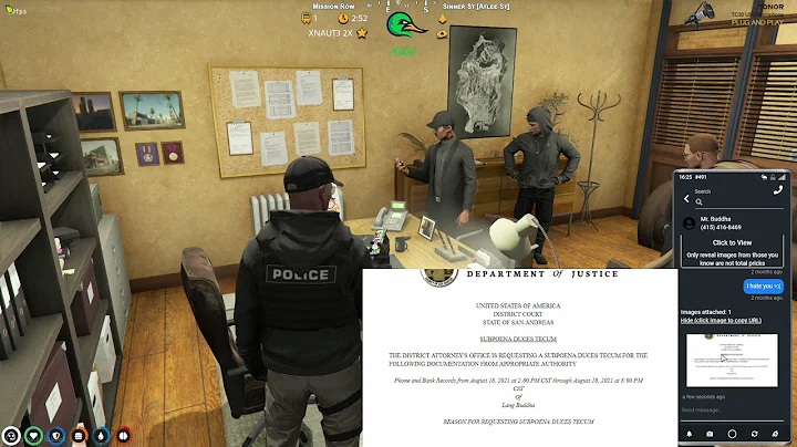 Baas finds out about Nancy's false subpoena