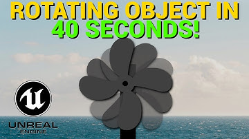 Create a Rotating Object In 40 Seconds! Ue5 QuickTut