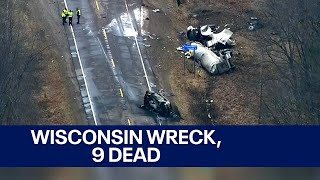 Clark County crash, 9 dead in western Wisconsin wreck | FOX6 News Milwaukee