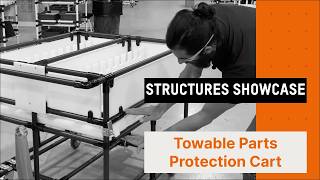 🌟 Towable Parts Protection Cart | Structure showcase