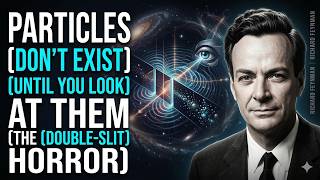 Particles Don’t Exist Until You Look at Them (The Double-Slit Horror) | Richard Feynman