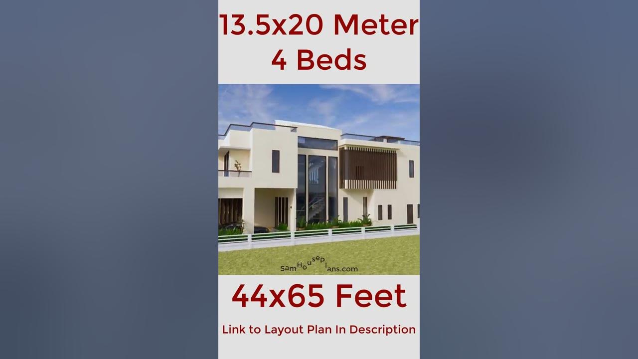 house-plan-13-5x20-meter-youtube
