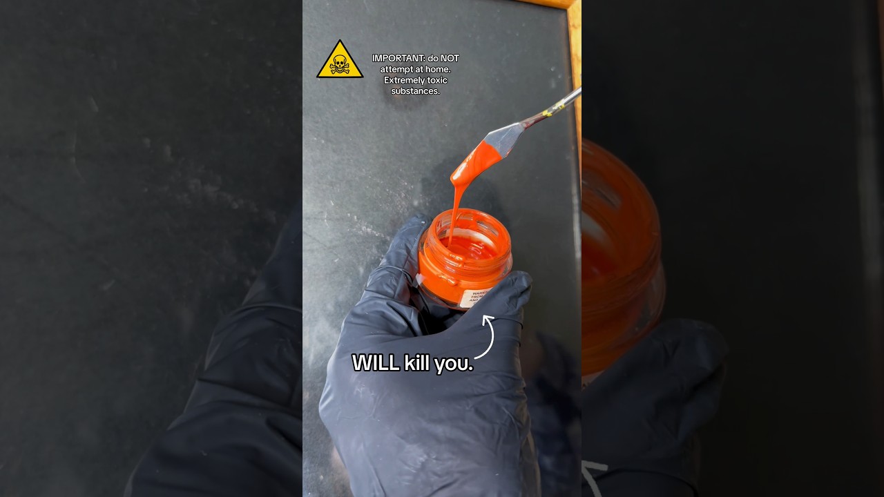 ⚠️Создание САМЫХ СМЕРТЕЛЬНЫХ красок на земле: Vermillion♦️⚠️ 