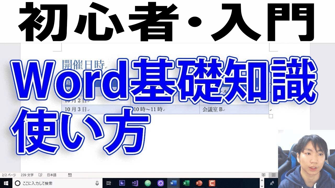 Word ワードの使い方を初心者の入門からプロまでのまとめ パソニュー