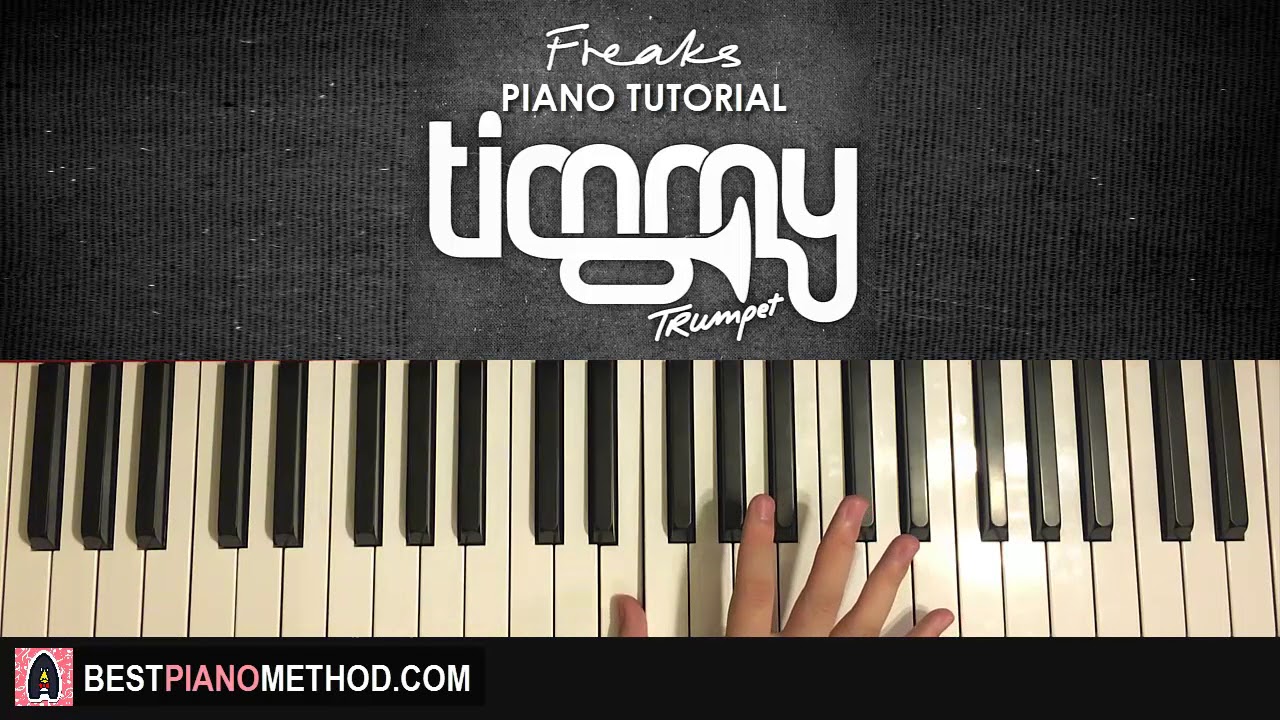 How To Play Timmy Trumpet Freaks Piano Tutorial Lesson Easy Youtube