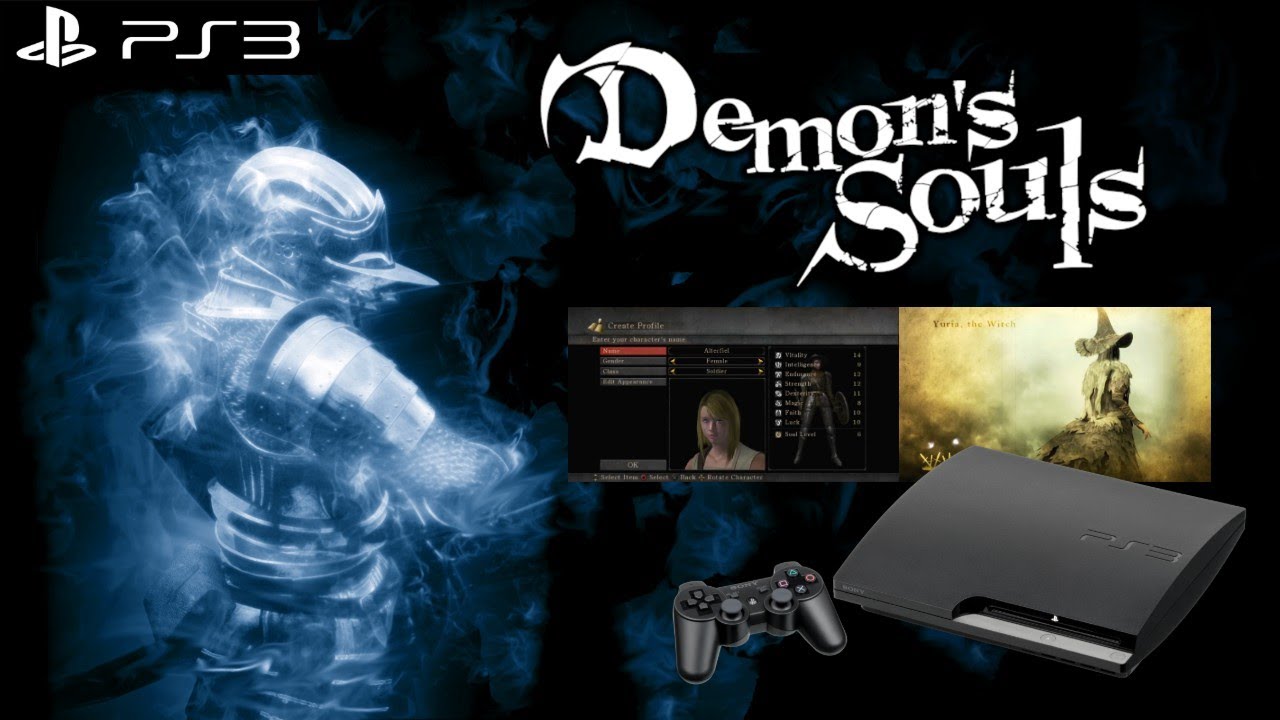 Original Demon's Souls (2009) - F. Soldier - PS3 First 55 min Gameplay