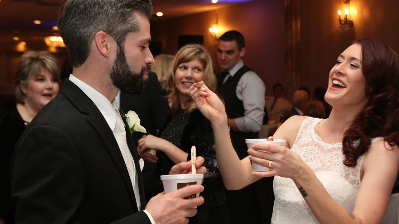 Wedding Frozen Yogurt Bar Zoyo Frozen Yogurt Catering YouTube