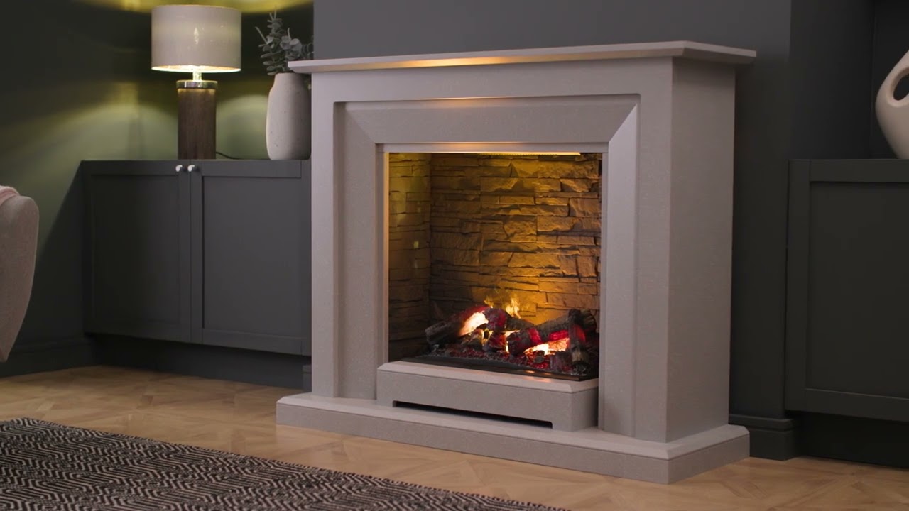 Katell Napoli Italia Optimyst Electric Fireplace