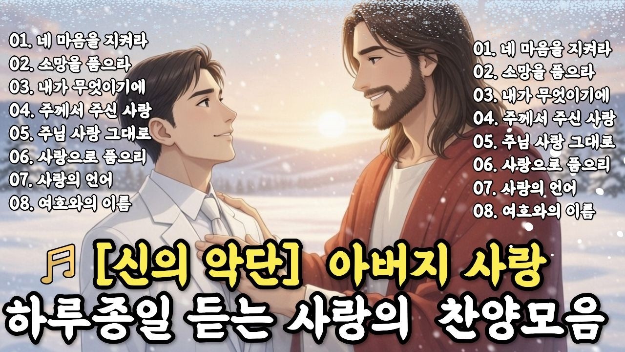 [신의악단] 🎵힘든 마음에 힘을 주는 주님 사랑 찬양 모음💗 #신의악단 #찬양 #하나님 사랑