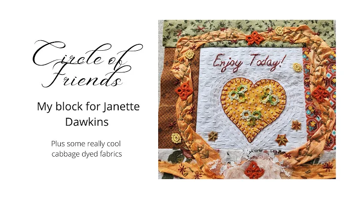 Circle of Friends Block for Janette Dawkins