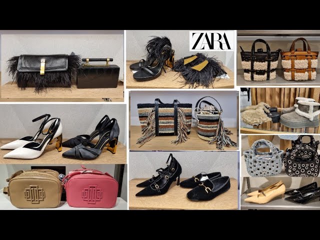 ZARA WOMEN'S BAGS & SHOES NEW COLLECTION/ OCTOBER 2023 