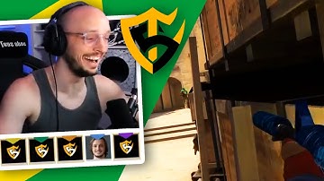 I queued into a Brazilian pro team and this is what happened