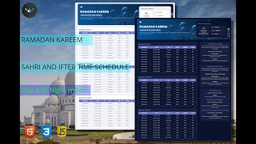 Ramadan Calendar make with HTML, CSS, and Js  | The Terminal Boy