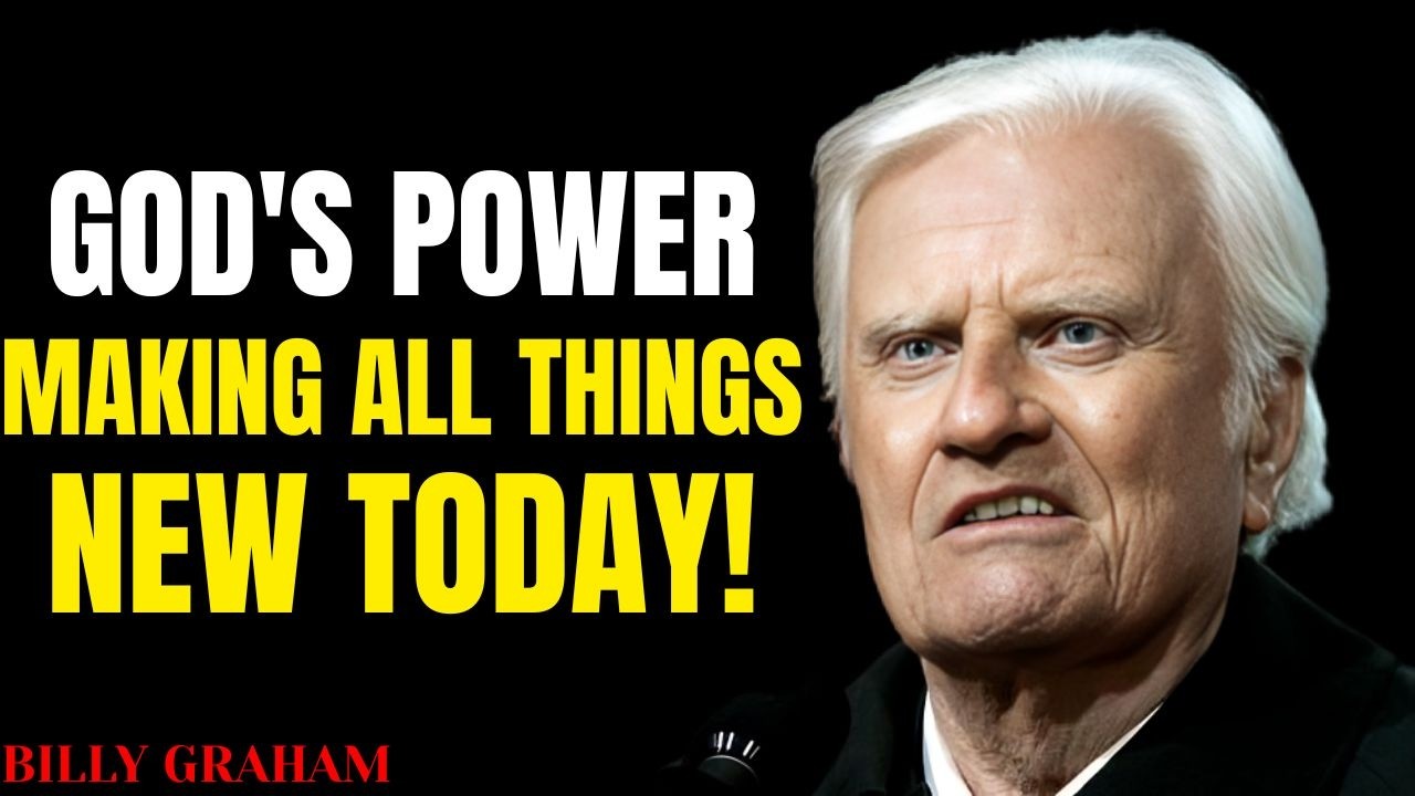 GOD'S POWER IS MAKING ALL THINGS NEW TODAY | BILLY GRAHAM POWERFUL MESSAGE