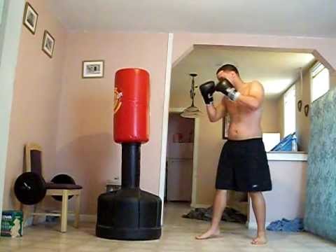 punching bag(wavemaster)training - YouTube