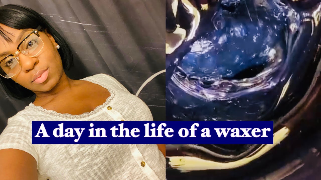A DAY IN THE LIFE OF A BODY WAXER ( come to work with me at Ewc)