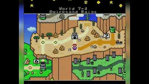 SMW Custom Music Track 185 - [CUSTOM] Desert Map