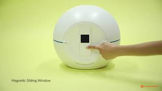 Foldio360 Smart Dome - How to Use Front & Top Cover
