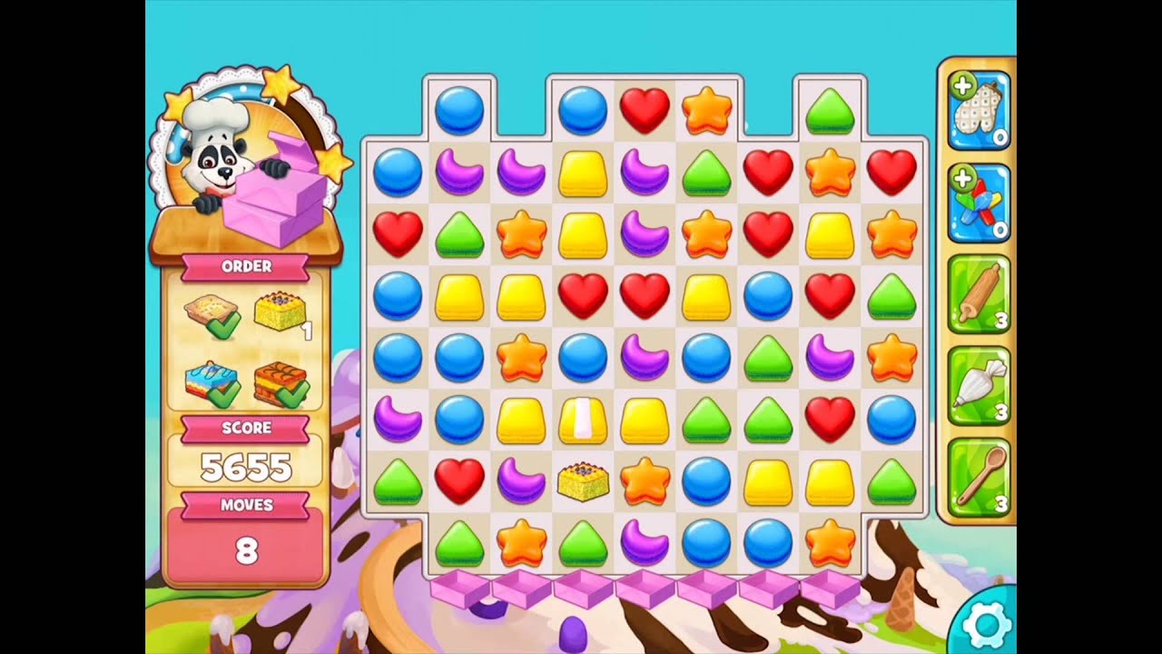 Cookie Jam How to Pass Level 25 (with commentary) YouTube