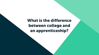 Details What Is The Difference Between A College And An Apprenticeship News