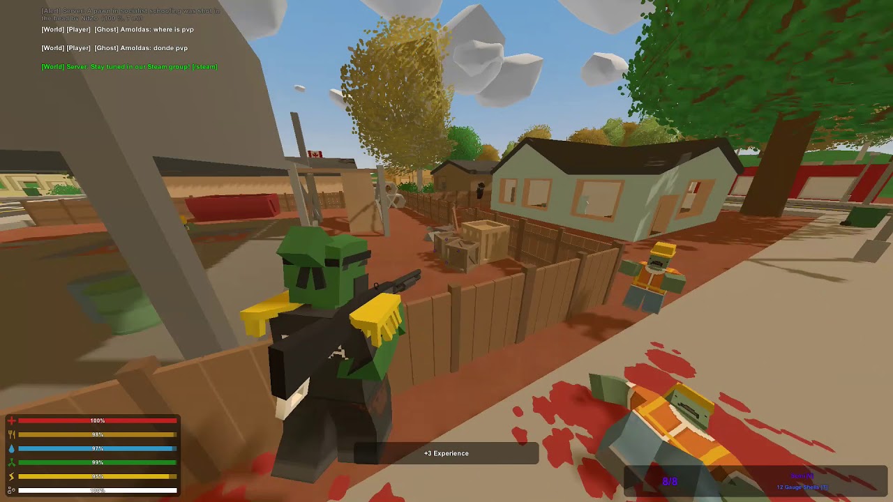 Сервера антюрнед пвп. Unturned PVP. Сервера с модами Unturned PVP. Джоник ПВП Unturned. Unturned уроки ПВП.