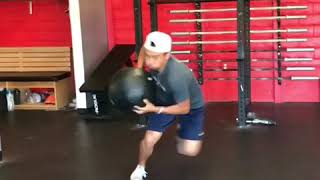 Lateral Medball Bounds to Lateral Medball Acceleration Throw