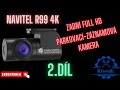 Navitel R99 4K- zadní kamera,montáž a ukázka