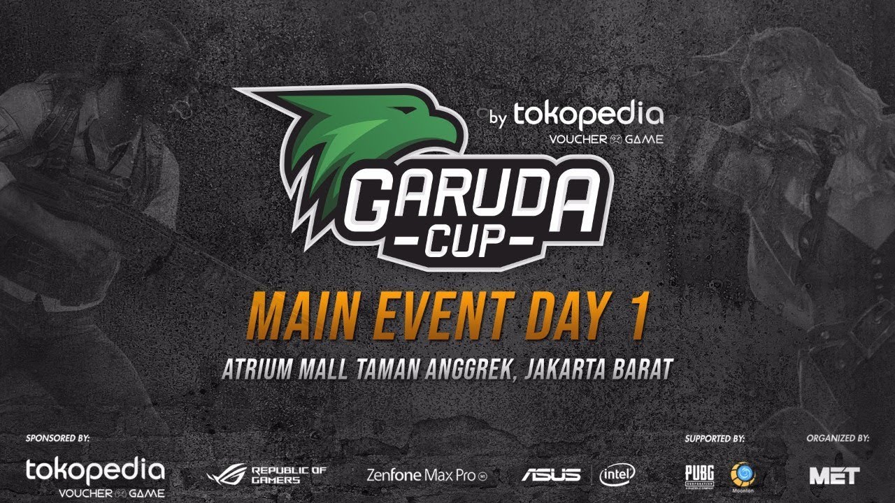 Garuda Cup: Streaming Final Turnamen Mobile Legends & PUBG 2018